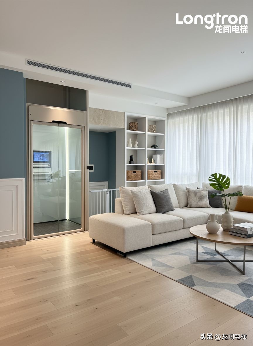 家用电梯安全配置_三层联排家用电梯_别墅装电梯